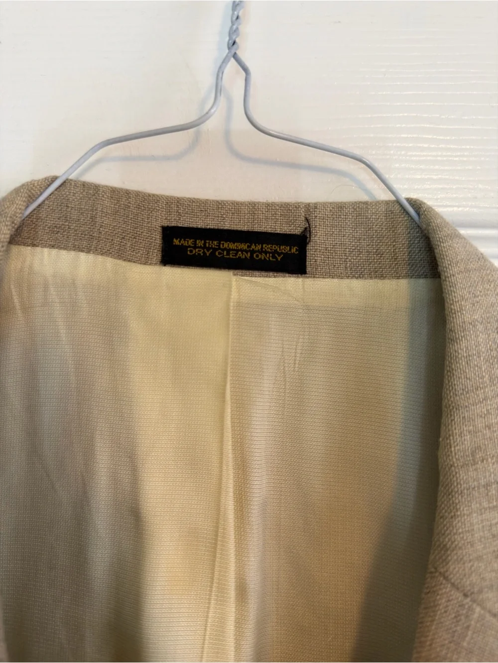Men's Classic Tan Blazer - Lightweight Tailored Jacket